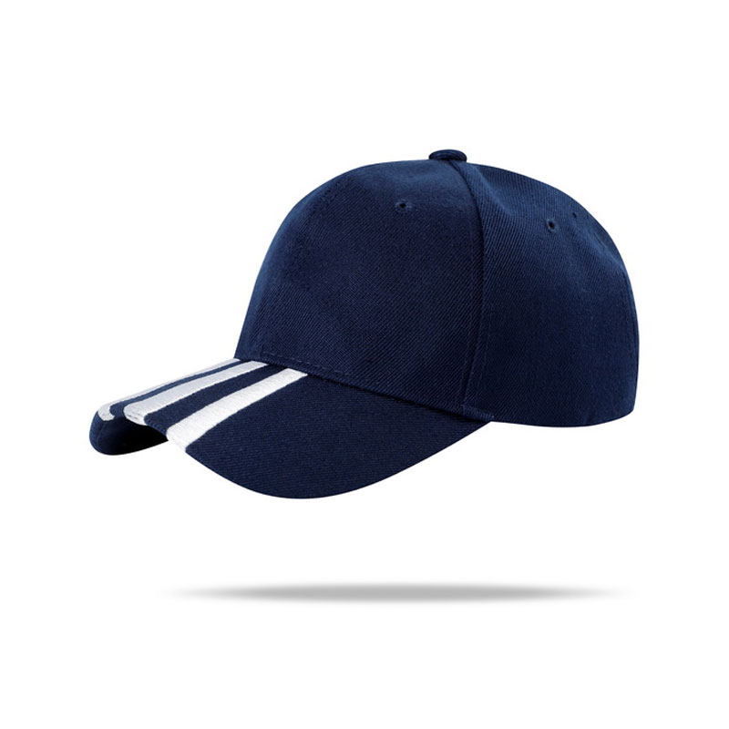 刺绣条纹棒球帽-135